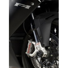 R&G Racing Fork Protectors (Small Ohlins forks) for the MV Agusta F4 RR '11-'20 / F4 RC '15-'20